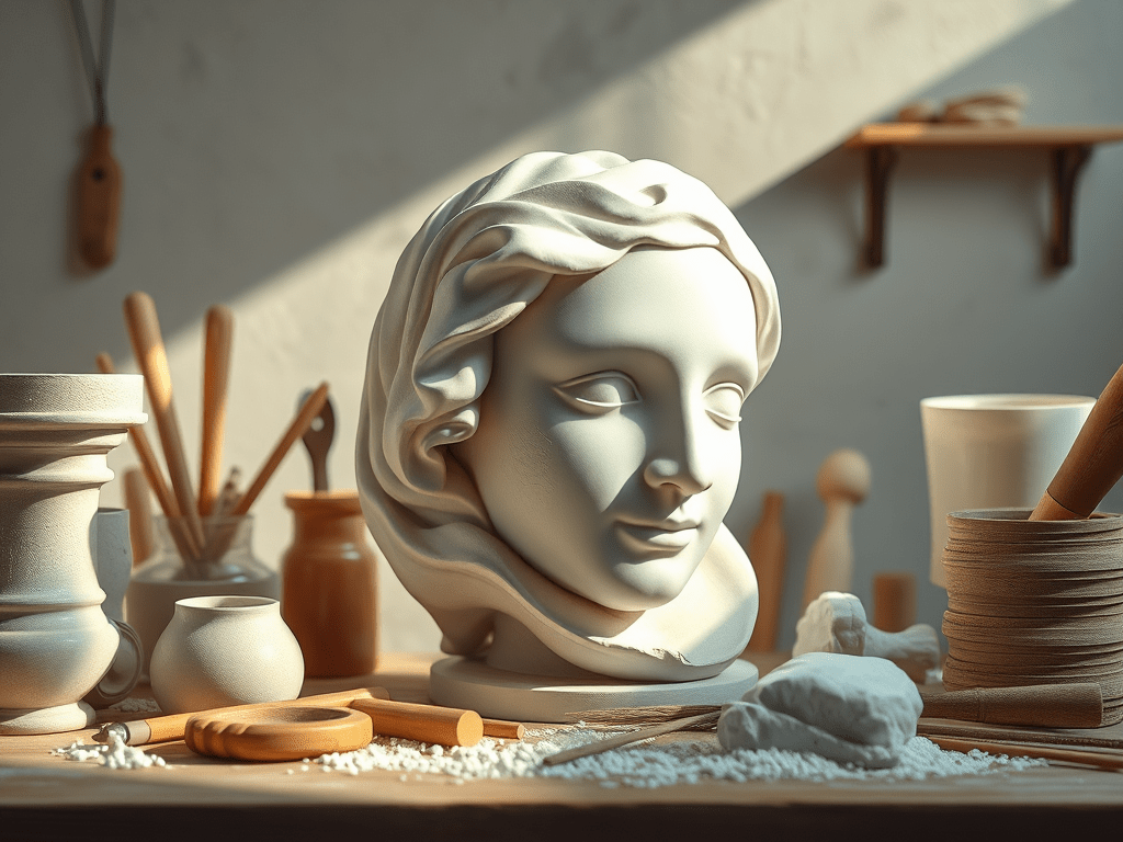 Künstlerischer Gips – Eigenschaften und Verwendung