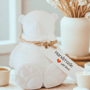 diy – weiß, unbehandelt (2‑teilig, befüllbar)