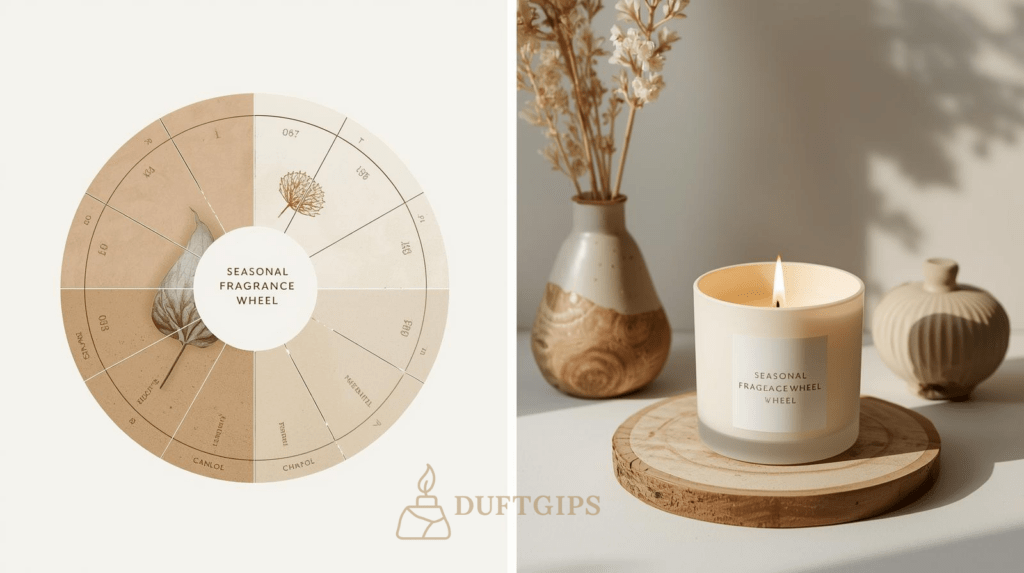 Jahresrad der Düfte - Kerzen Handgefertigt