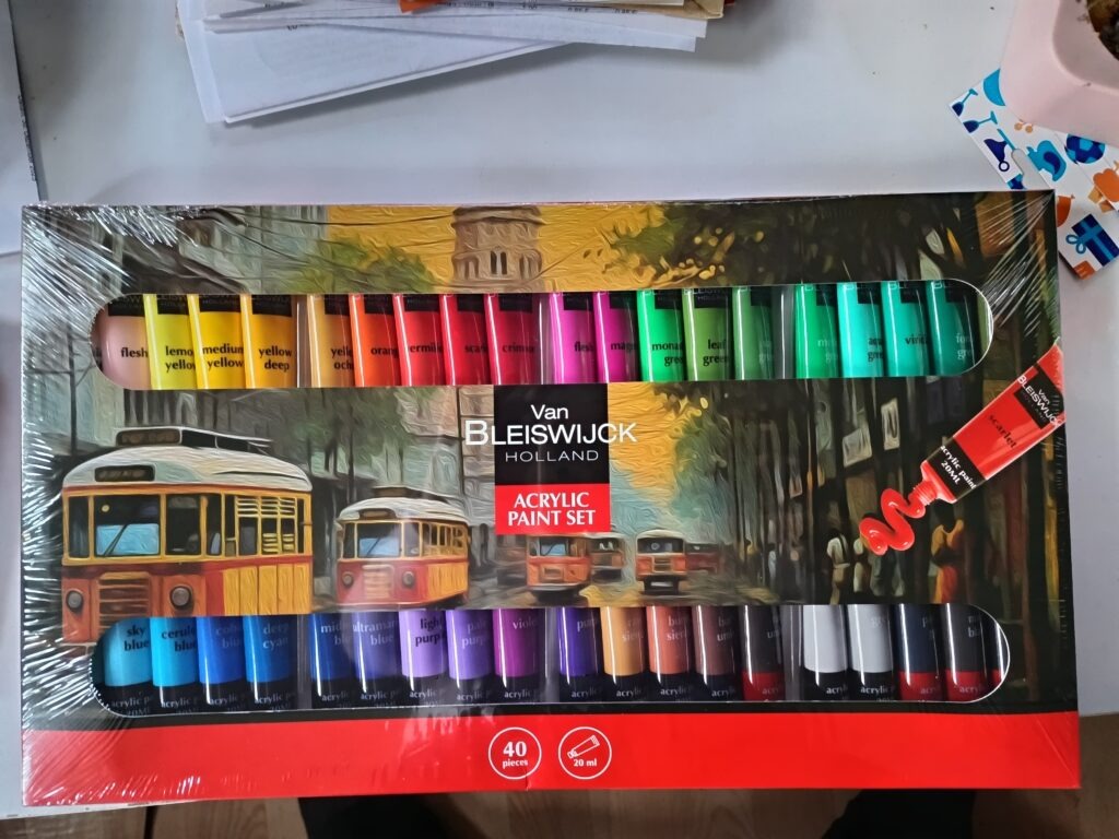 img 20260115 162359 40-teiliges Acrylic Paint Set von Van Bleiswijck Holland