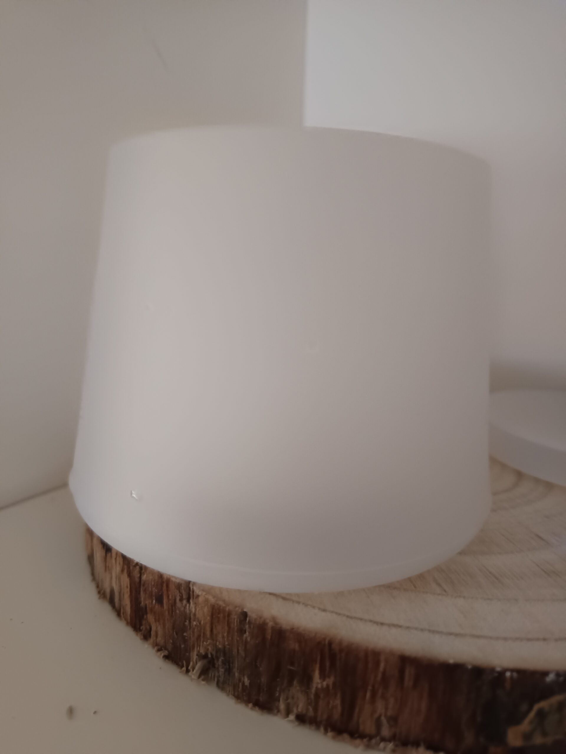 2er set silikon kerzengefäßformen mit deckel