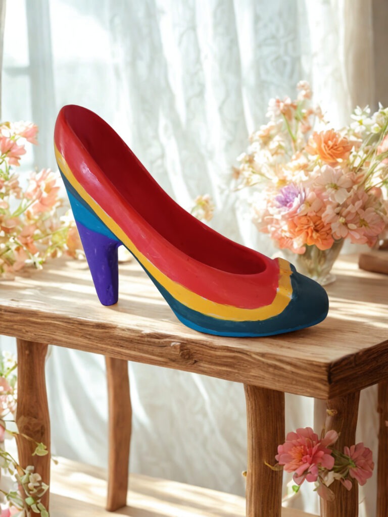 Wenn aus Scherben neue Liebe wird: Ein High-Heel-Statement für den Lieblingsmenschen