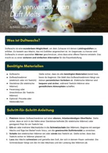 Wie verwendet man Duftwachs? Eine ausführliche Beschreibung und Verwendung