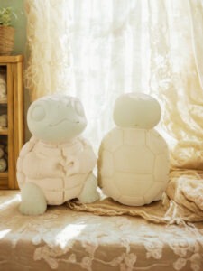 Deko Schildkröte aus Gips (7 cm)