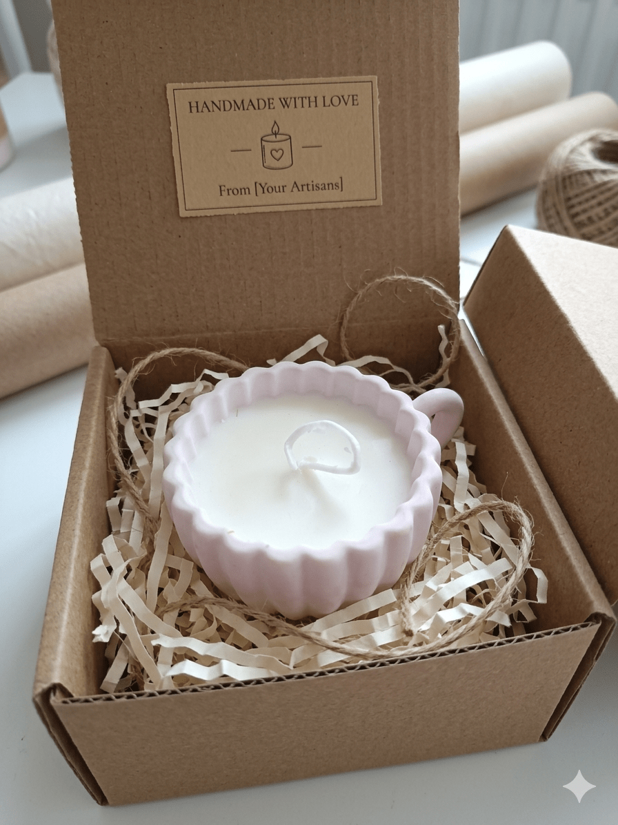 Als Geschenk verpackt bei duftgips.de